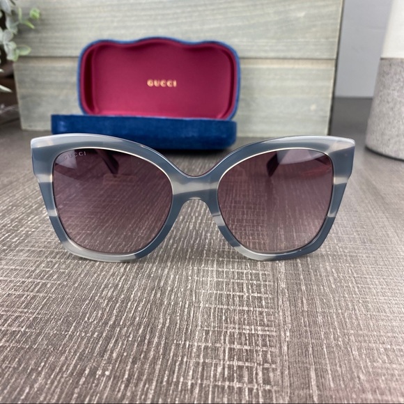 Gucci Accessories - Gucci Sunglasses GG0459S gray purple lenses